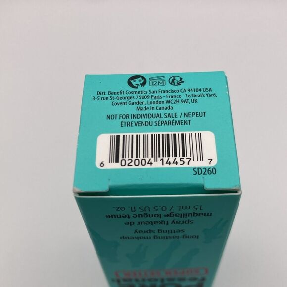 NIB Benefit The Porefessional Super Setter Setting Spray Travel Size 15ml 0.5oz - Picture 3 of 6